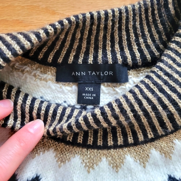 Ann Taylor Fair Isle Sweater - Picture 3 of 7